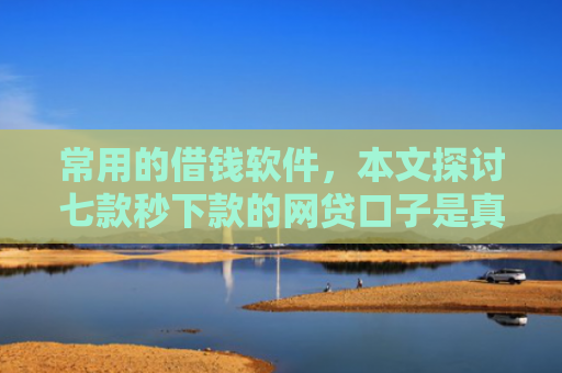 常用的借钱软件，本文探讨七款秒下款的网贷口子是真的吗吗
