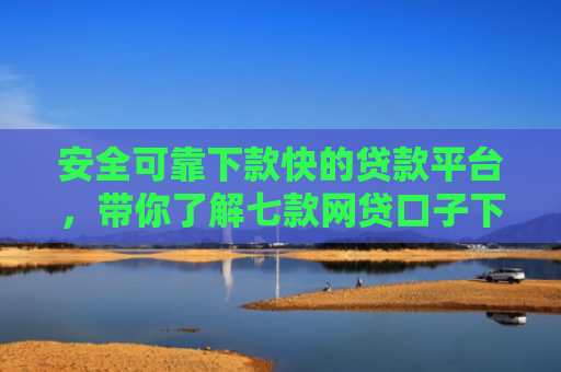 安全可靠下款快的贷款平台，带你了解七款网贷口子下款不还会怎样