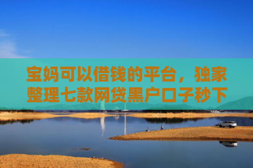 宝妈可以借钱的平台，独家整理七款网贷黑户口子秒下款了吗