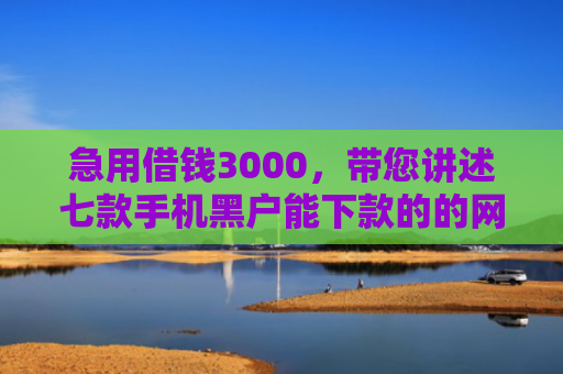 急用借钱3000，带您讲述七款手机黑户能下款的的网贷