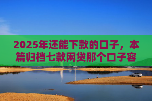 2025年还能下款的口子，本篇归档七款网贷那个口子容易下款