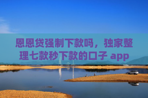 恩恩贷强制下款吗，独家整理七款秒下款的口子 app