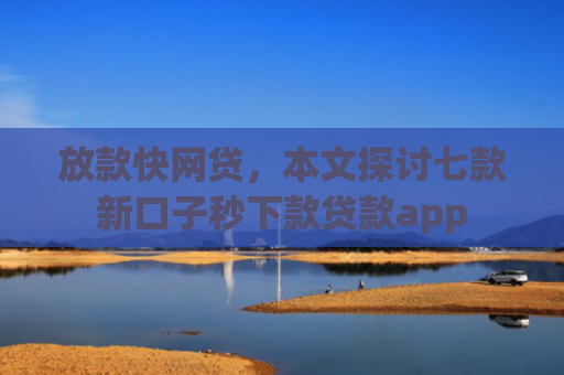 放款快网贷，本文探讨七款新口子秒下款贷款app