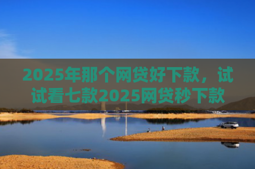 2025年那个网贷好下款，试试看七款2025网贷秒下款口子