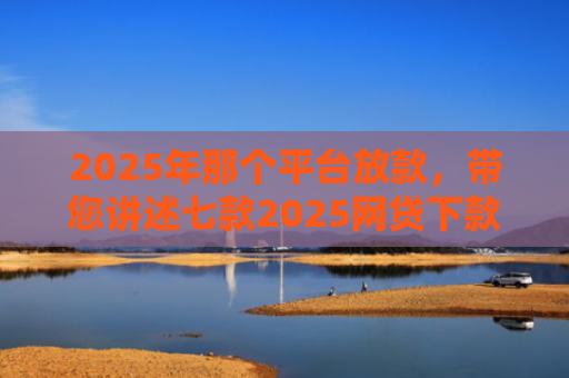 2025年那个平台放款，带您讲述七款2025网贷下款口子图