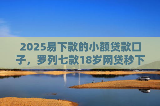 2025易下款的小额贷款口子，罗列七款18岁网贷秒下款口子
