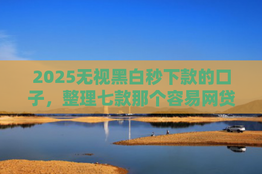 2025无视黑白秒下款的口子，整理七款那个容易网贷下款的口子