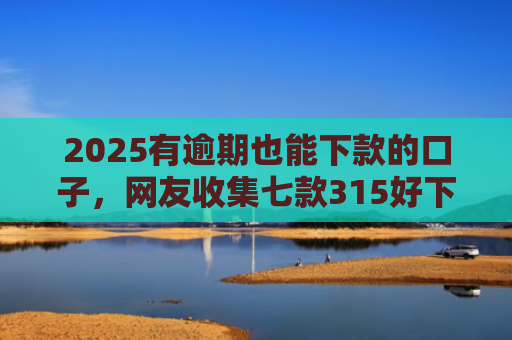 2025有逾期也能下款的口子，网友收集七款315好下款的网贷口子