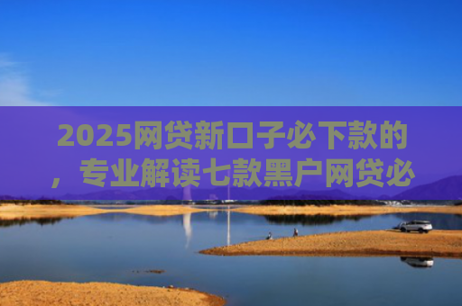 2025网贷新口子必下款的，专业解读七款黑户网贷必下款新口子