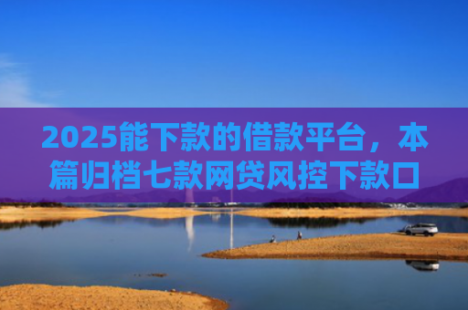 2025能下款的借款平台，本篇归档七款网贷风控下款口子