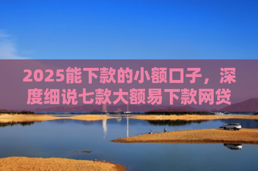 2025能下款的小额口子，深度细说七款大额易下款网贷口子
