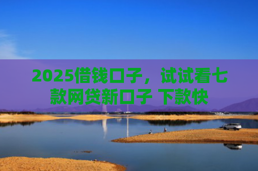 2025借钱口子，试试看七款网贷新口子 下款快