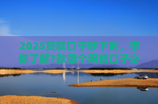2025贷款口子秒下的，带你了解7款哪个网贷口子必下款