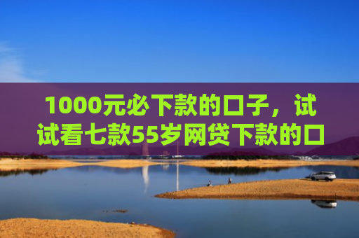 1000元必下款的口子，试试看七款55岁网贷下款的口子