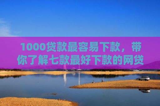 1000贷款最容易下款，带你了解七款最好下款的网贷口子