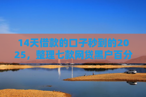 14天借款的口子秒到的2025，整理七款网贷黑户百分百下款的口子