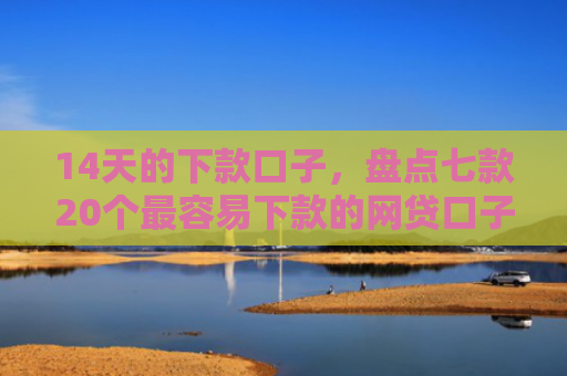 14天的下款口子，盘点七款20个最容易下款的网贷口子