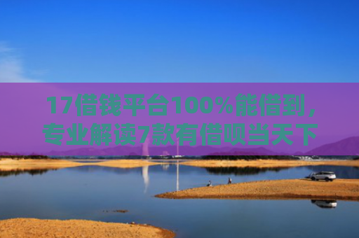 17借钱平台100%能借到，专业解读7款有借呗当天下款的网贷口子