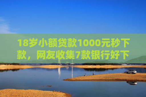 18岁小额贷款1000元秒下款，网友收集7款银行好下款的网贷口子