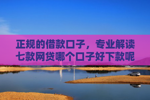 正规的借款口子，专业解读七款网贷哪个口子好下款呢