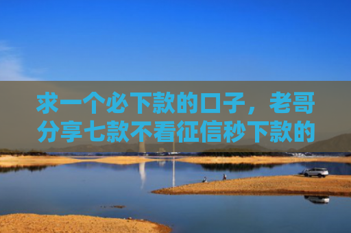 求一个必下款的口子，老哥分享七款不看征信秒下款的平台