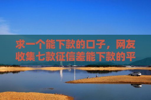 求一个能下款的口子，网友收集七款征信差能下款的平台公司