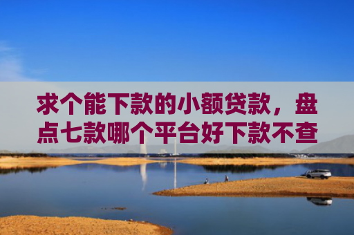 求个能下款的小额贷款，盘点七款哪个平台好下款不查征信