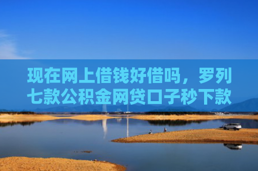 现在网上借钱好借吗，罗列七款公积金网贷口子秒下款