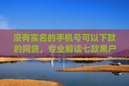 没有实名的手机号可以下款的网贷，专业解读七款黑户app直接下款的小额贷款