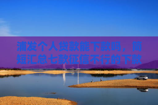 浦发个人贷款能下款吗，简短汇总七款征信不行的下款平台