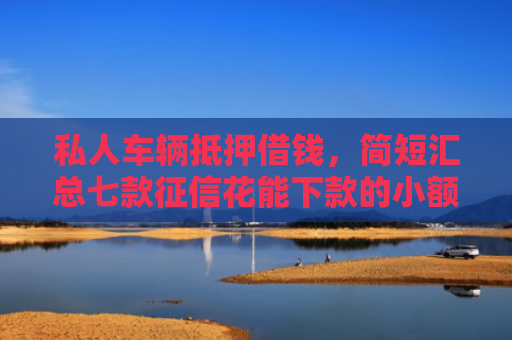 私人车辆抵押借钱，简短汇总七款征信花能下款的小额贷款
