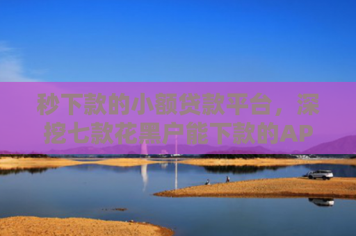 秒下款的小额贷款平台，深挖七款花黑户能下款的APP