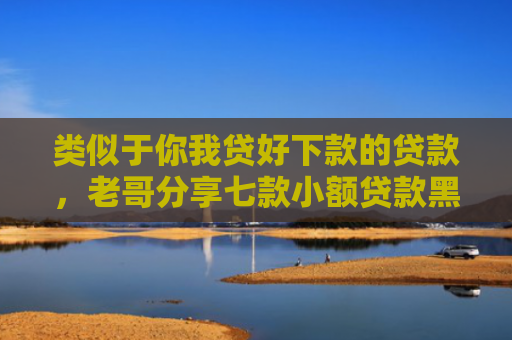 类似于你我贷好下款的贷款，老哥分享七款小额贷款黑户秒下款吗