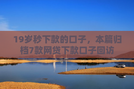 19岁秒下款的口子，本篇归档7款网贷下款口子回访