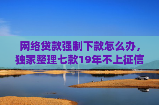 网络贷款强制下款怎么办，独家整理七款19年不上征信秒下款的app