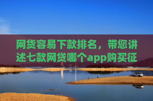 网货容易下款排名，带您讲述七款网贷哪个app购买征信下款的6