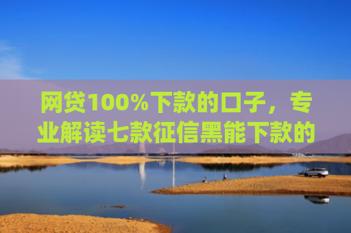 网贷100%下款的口子，专业解读七款征信黑能下款的app