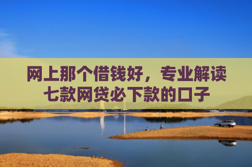 网上那个借钱好，专业解读七款网贷必下款的口子