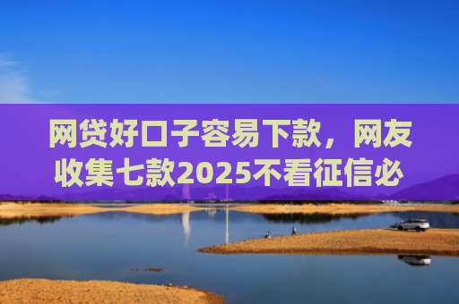 网贷好口子容易下款，网友收集七款2025不看征信必下款app
