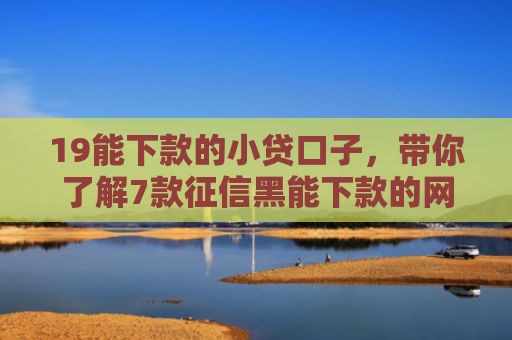 19能下款的小贷口子，带你了解7款征信黑能下款的网贷口子