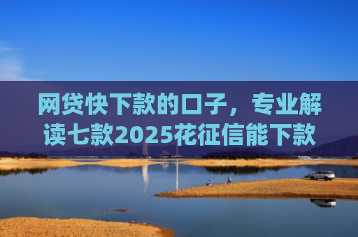 网贷快下款的口子，专业解读七款2025花征信能下款的app