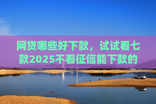 网贷哪些好下款，试试看七款2025不看征信能下款的app