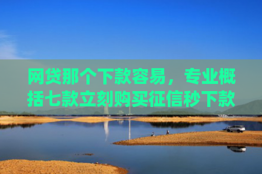 网贷那个下款容易，专业概括七款立刻购买征信秒下款的app