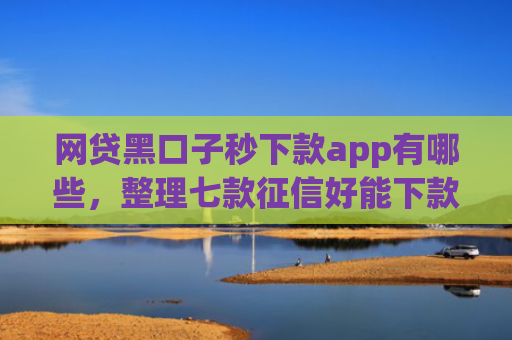 网贷黑口子秒下款app有哪些，整理七款征信好能下款的app