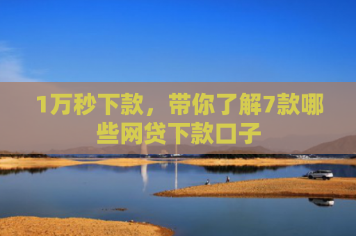 1万秒下款，带你了解7款哪些网贷下款口子