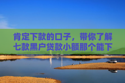 肯定下款的口子，带你了解七款黑户贷款小额那个能下款