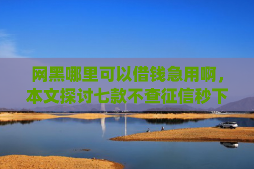 网黑哪里可以借钱急用啊，本文探讨七款不查征信秒下款的网贷app