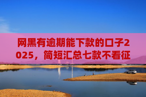 网黑有逾期能下款的口子2025，简短汇总七款不看征信能下款的app2025年