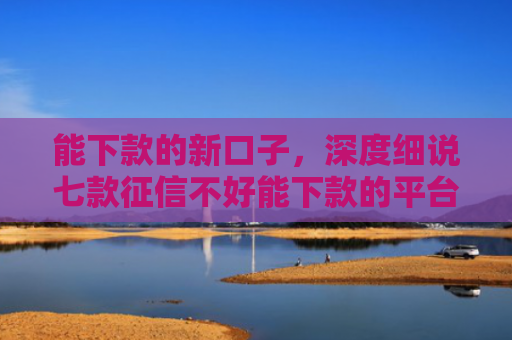 能下款的新口子，深度细说七款征信不好能下款的平台有