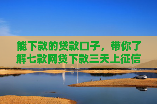 能下款的贷款口子，带你了解七款网贷下款三天上征信吗